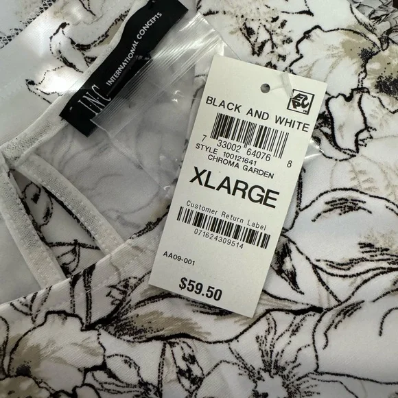 Short Set by INC Size XL top 12 Shorts - Picture 5 of 8